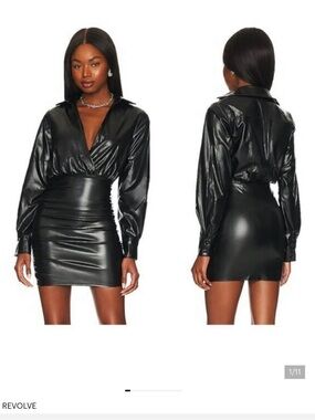 Superdown Ayisha Ruched Dress - Black